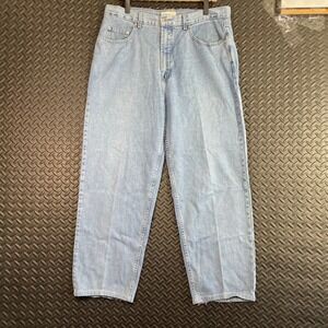 Vintage Eighteen 77 Light Blue Relax Denim Jeans Casual Wear Men's Size 36x30‎